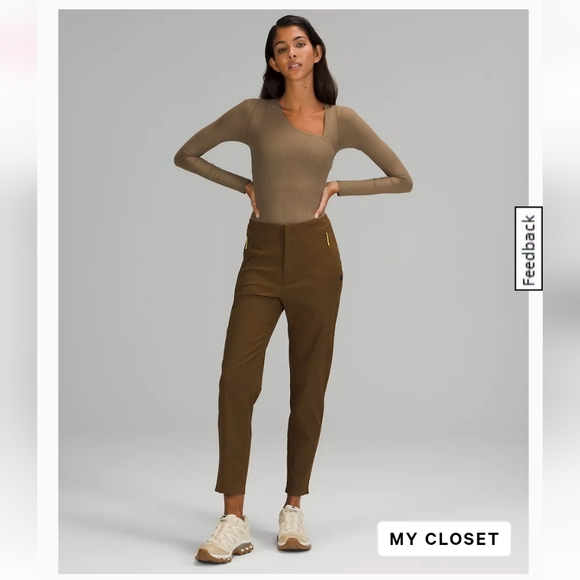 NWOT Lululemon Lab Asymmetrical Bodysuit Size 4 - Picture 4 of 4